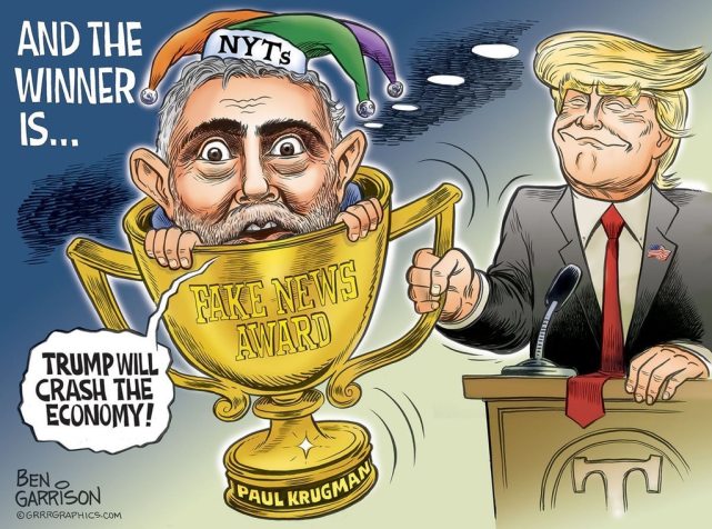 Fake news awards Garrison