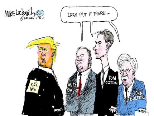 trump kick me