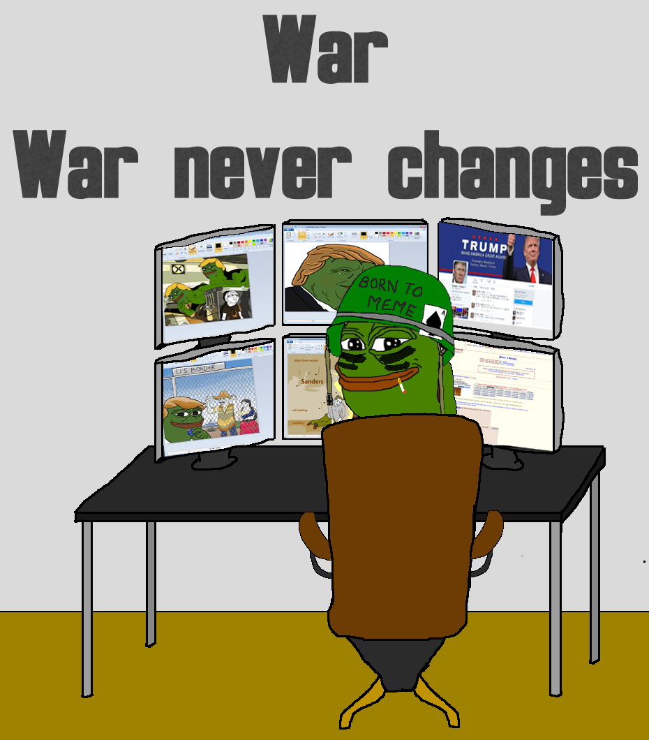 meme war pepe