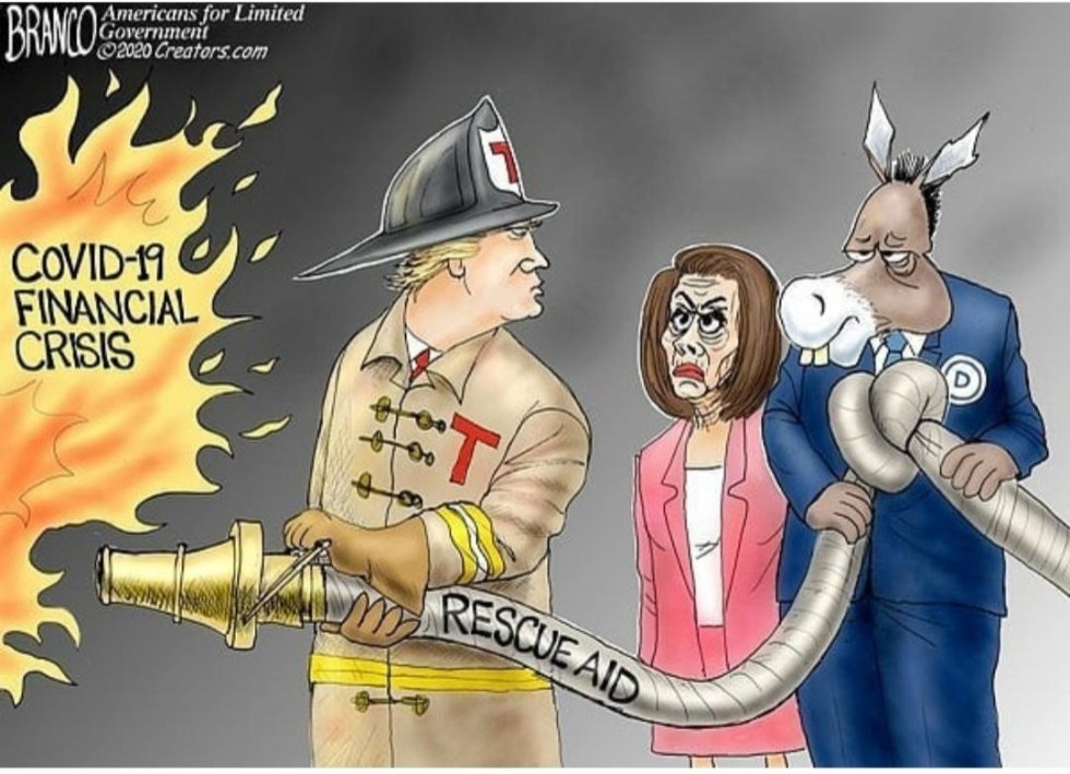 branco trump pelosi coronavirus financial
