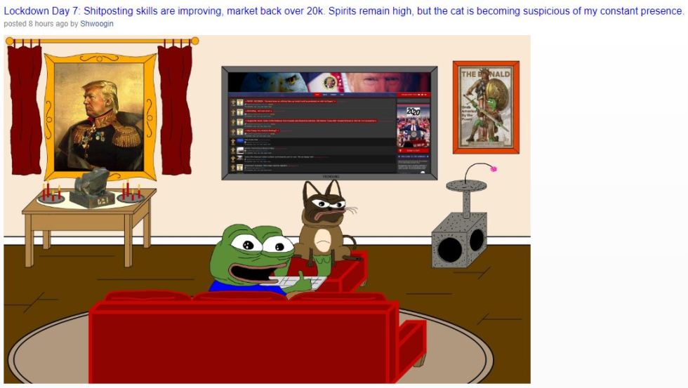 pepe shitposting