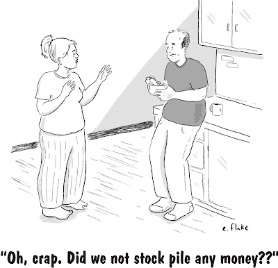 money stockpile