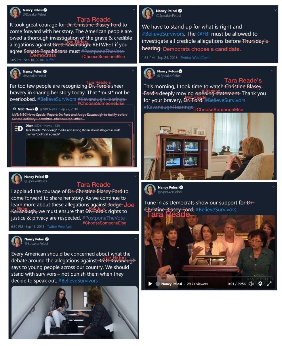 nancy pelosi tara reade