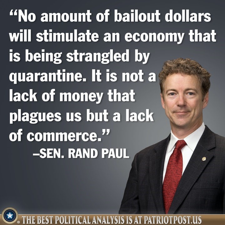 rand paul corona