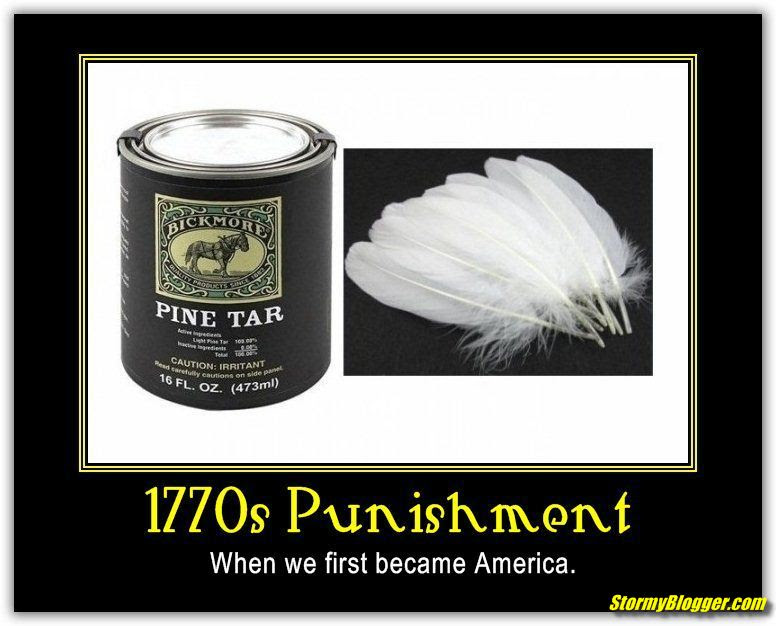 tar feathers
