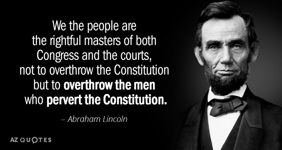 abraham lincoln constitution