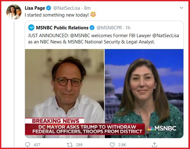 lisa page MSNBC