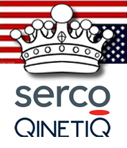 SERCO and QinetiQ are controlled by the Crown Golden Shares (Special Share)