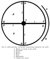 Fig. 5.Sand-painting, torokhoish, representing tamaiawot, the earth.