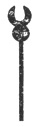 FIG. 133.   VARIETY OF GREEK CADUCEUS. (Monuments c&eacute;ramogr., vol. iii., pl. 36   a.)