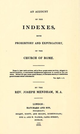 Antichrist 2,Astrology,Catholic 1,Idolatry,Irenaeus,Jesuits 2,Judaism 1,Metaphysics 2,Mysticism 3,Necromancy,New Testament 1,Occultism 2,Old Testament 1,Papacy 1,Prophecy 2,Purgatory,Romanism,Satanism 2,Saturn,Spirits 2,The Devil 2,Titus