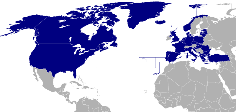 File:Map of NATO countries.png