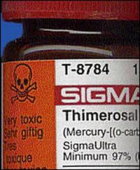 Thimerosal (mercury) vaccine poison, the main cause of autism until MMR. And they are pushing this on pregnant women with flu vaccines, you can't keep a good psychopath down ;0)