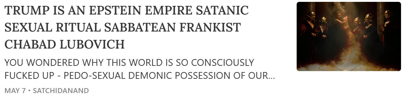 TRUMP IS AN EPSTEIN EMPIRE SATANIC SEXUAL RITUAL SABBATEAN FRANKIST CHABAD LUBOVICH